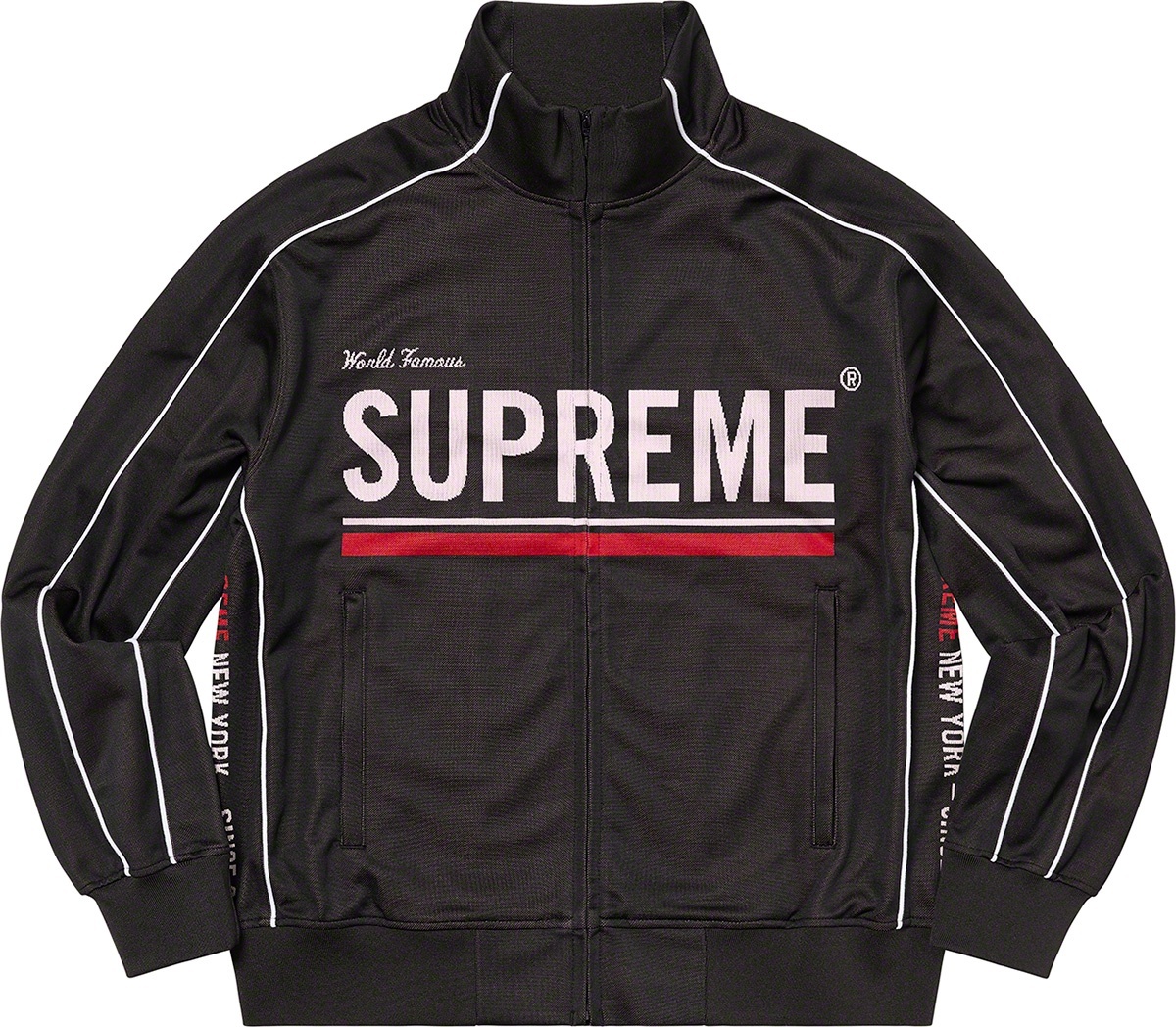 World Famous Jacquard Track Jacket view 9